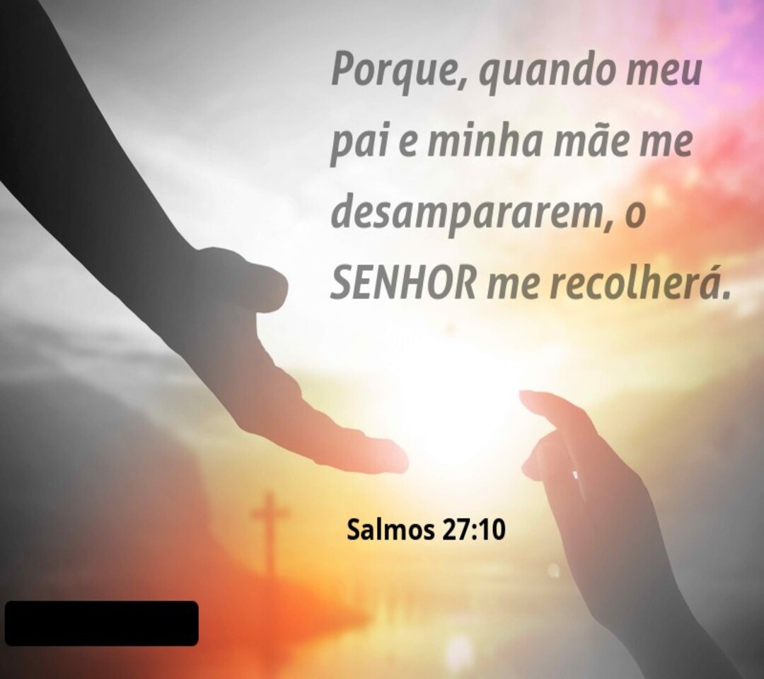 Salmos 27:10 Abandono (black)